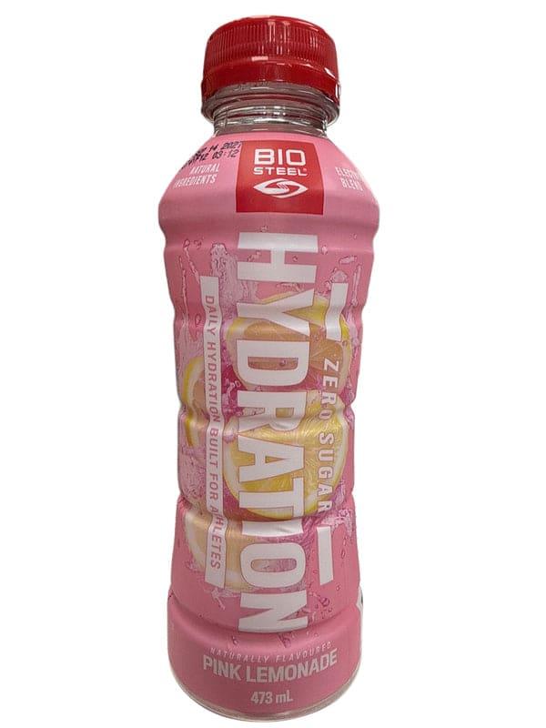 Bio Steel Hydration Pink Lemonade Bottle 473ML - Canadian Edition