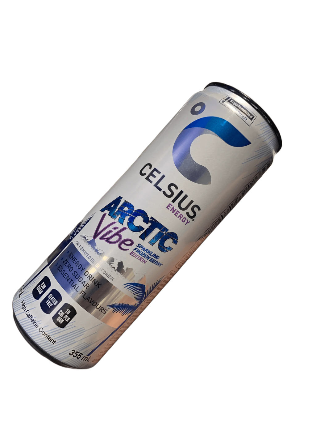 Celsius Arctic Vibe Zero Sugar Energy Drink 355ML - Canadian Edition