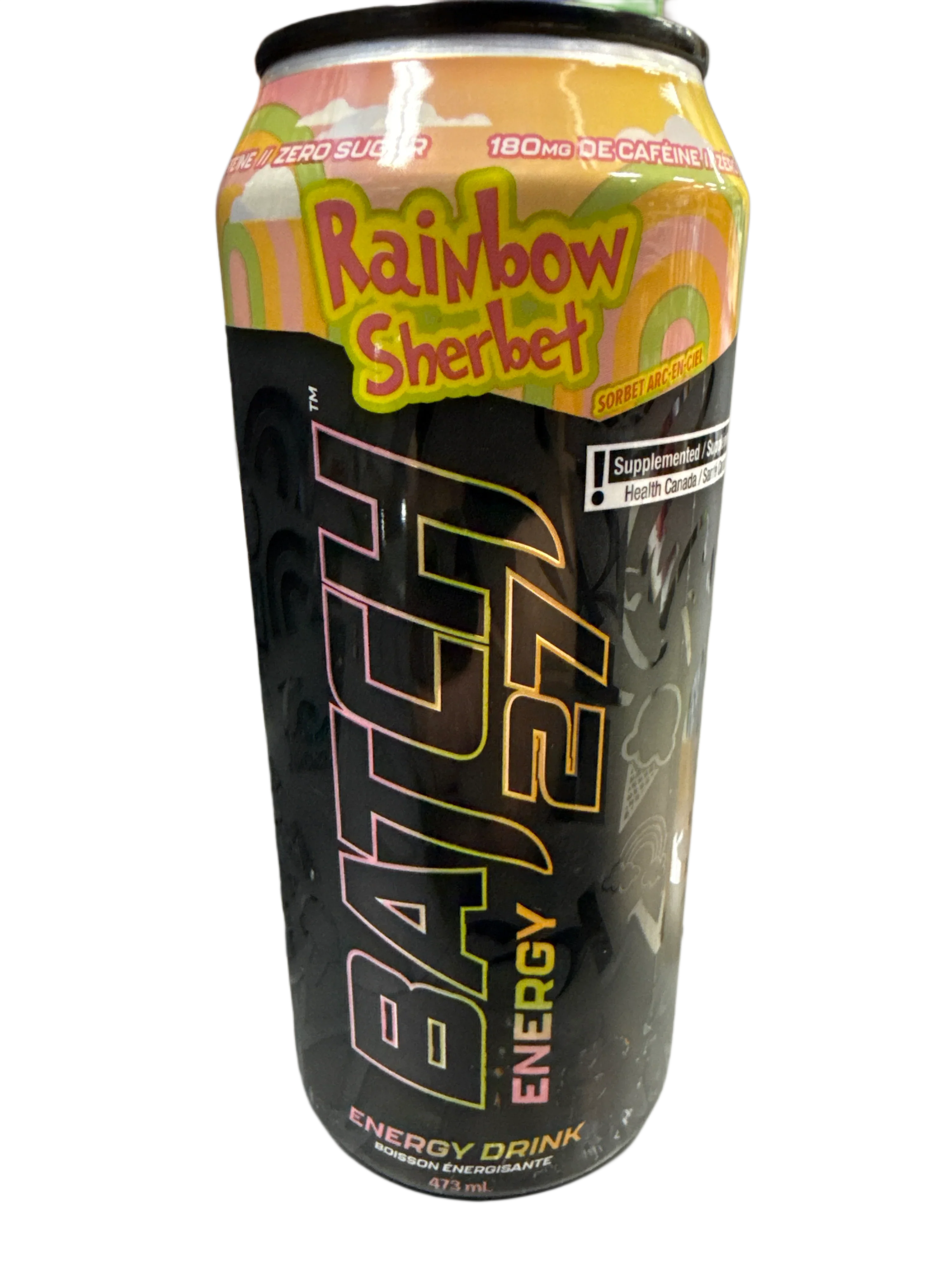 Batch 27 Zero Sugar Rainbow Sherbet Energy Drink 473ML - U.S Edition