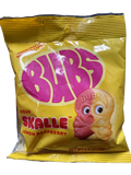 Bubs Sour Skalle Lemon Raspberry Flavoured Candy 156G - Sweden Edition