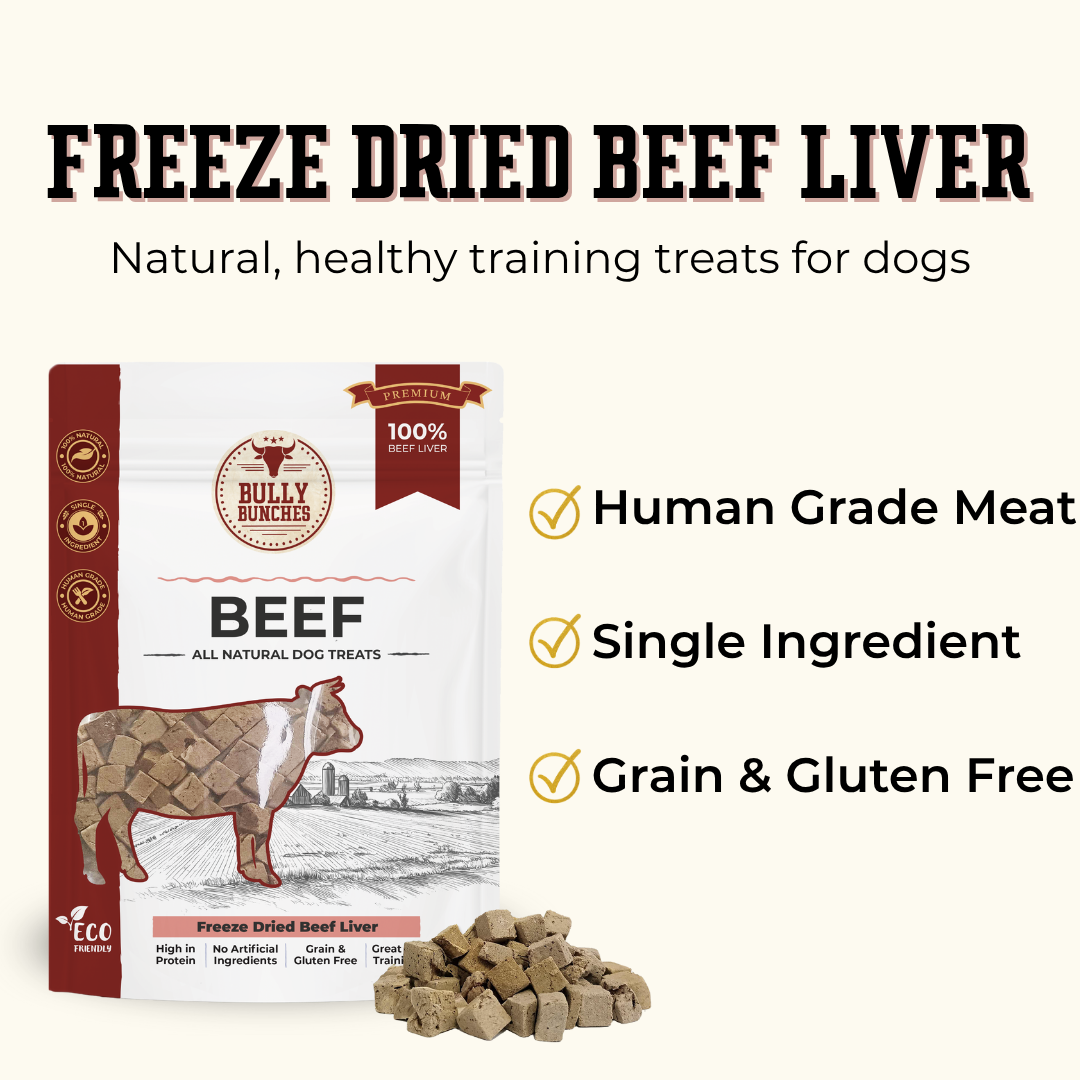 Freeze Dried Beef Liver 100g / 3.5oz