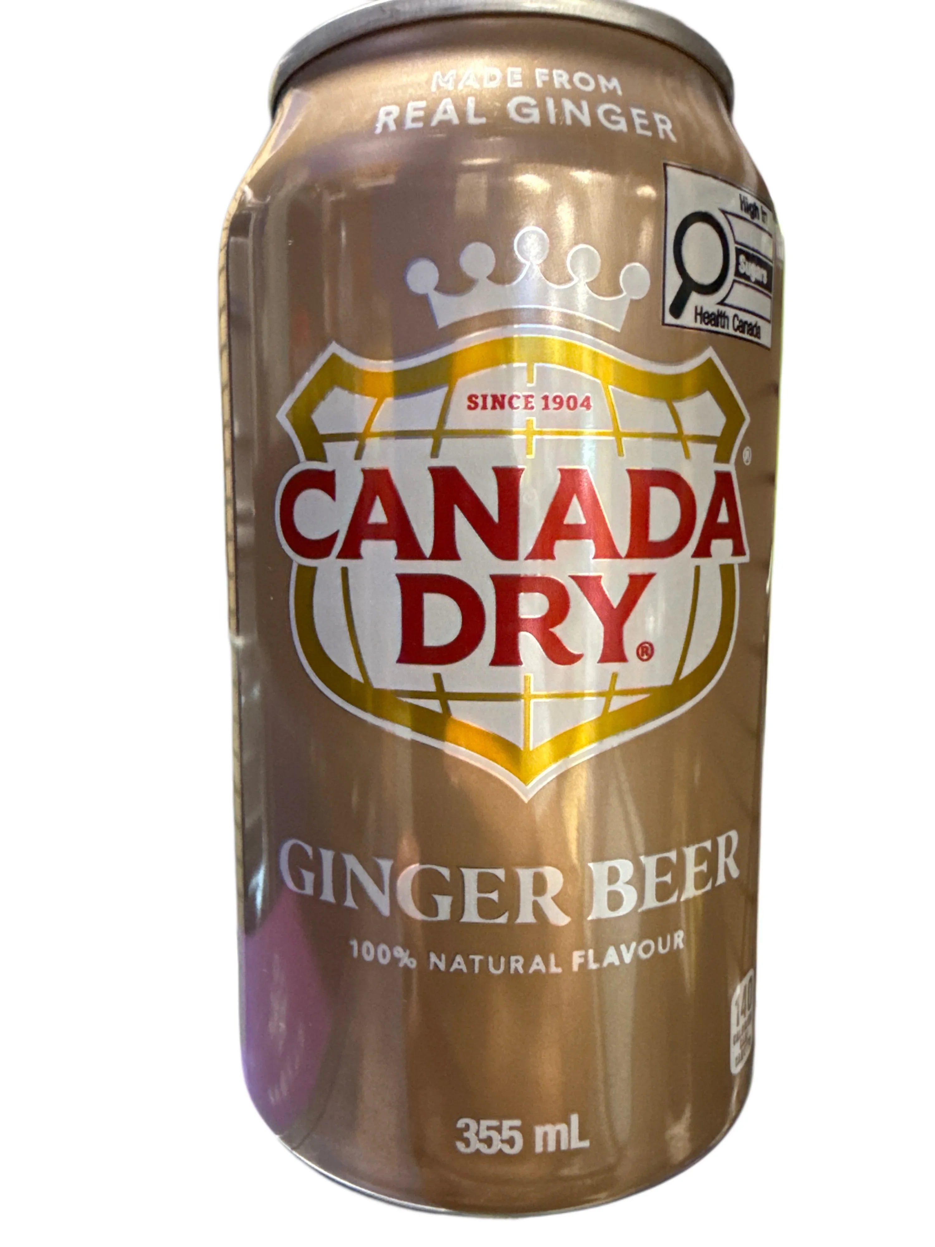 Canada Dry Ginger Beer Flavour 355ML - Canadian Edition