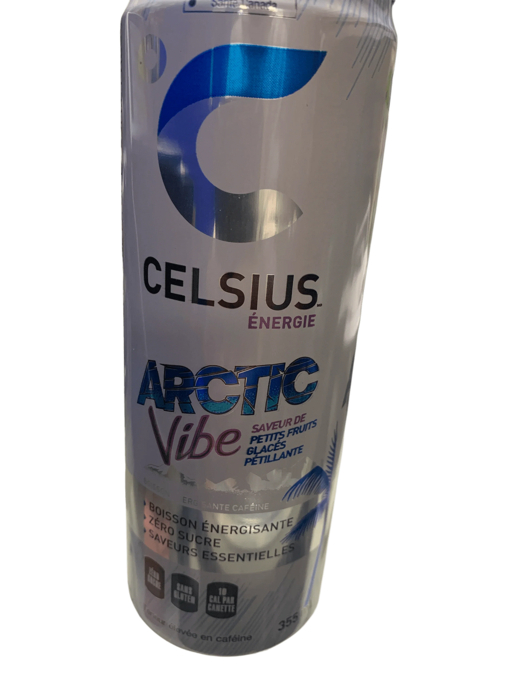 Celsius Arctic Vibe Zero Sugar Energy Drink 355ML - Canadian Edition