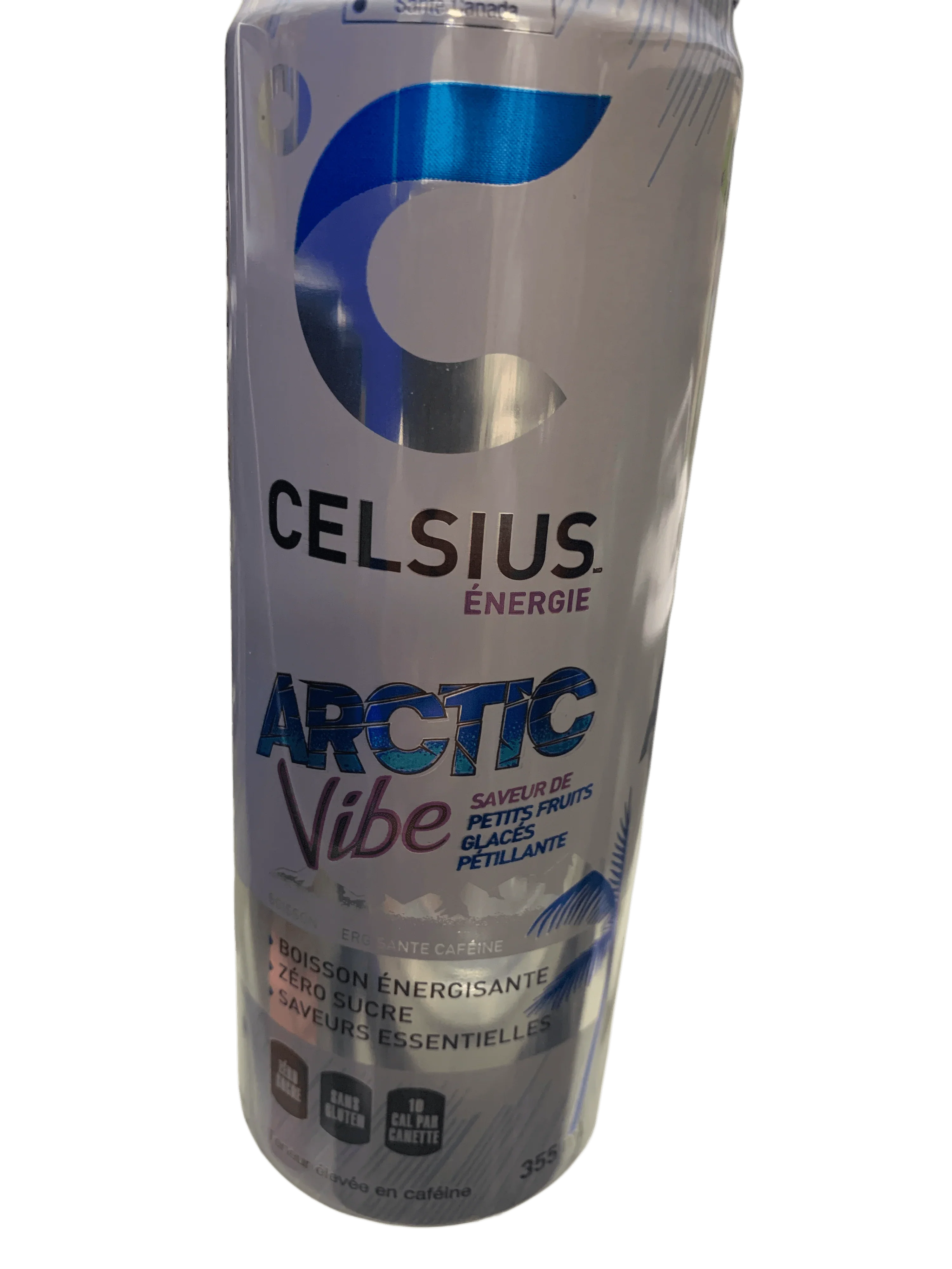 Celsius Arctic Vibe Zero Sugar Energy Drink 355ML - Canadian Edition