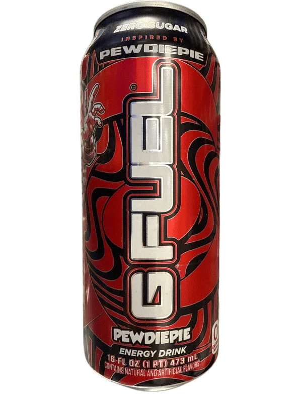G Fuel PewDiePie Energy Drink
