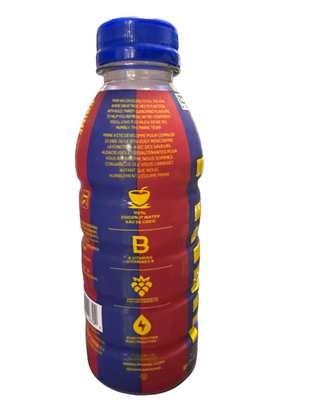 Prime Hydration Barcelona Berry Freeze Flavour 500ML - Canadian Edition