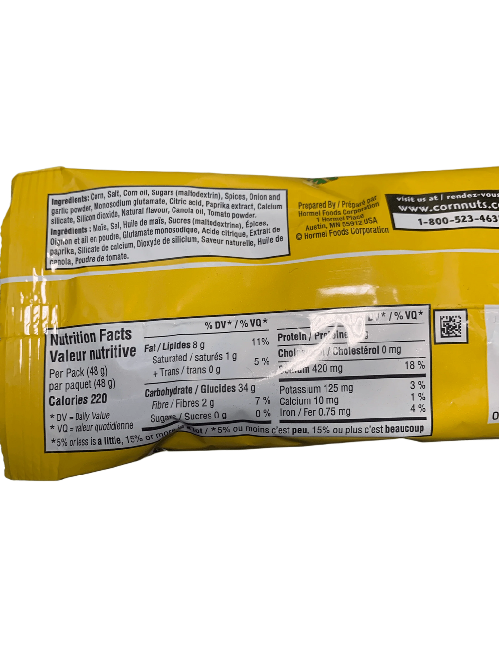 Corn Nuts Spicy Chili With Lemon -48G - Canadian Edition