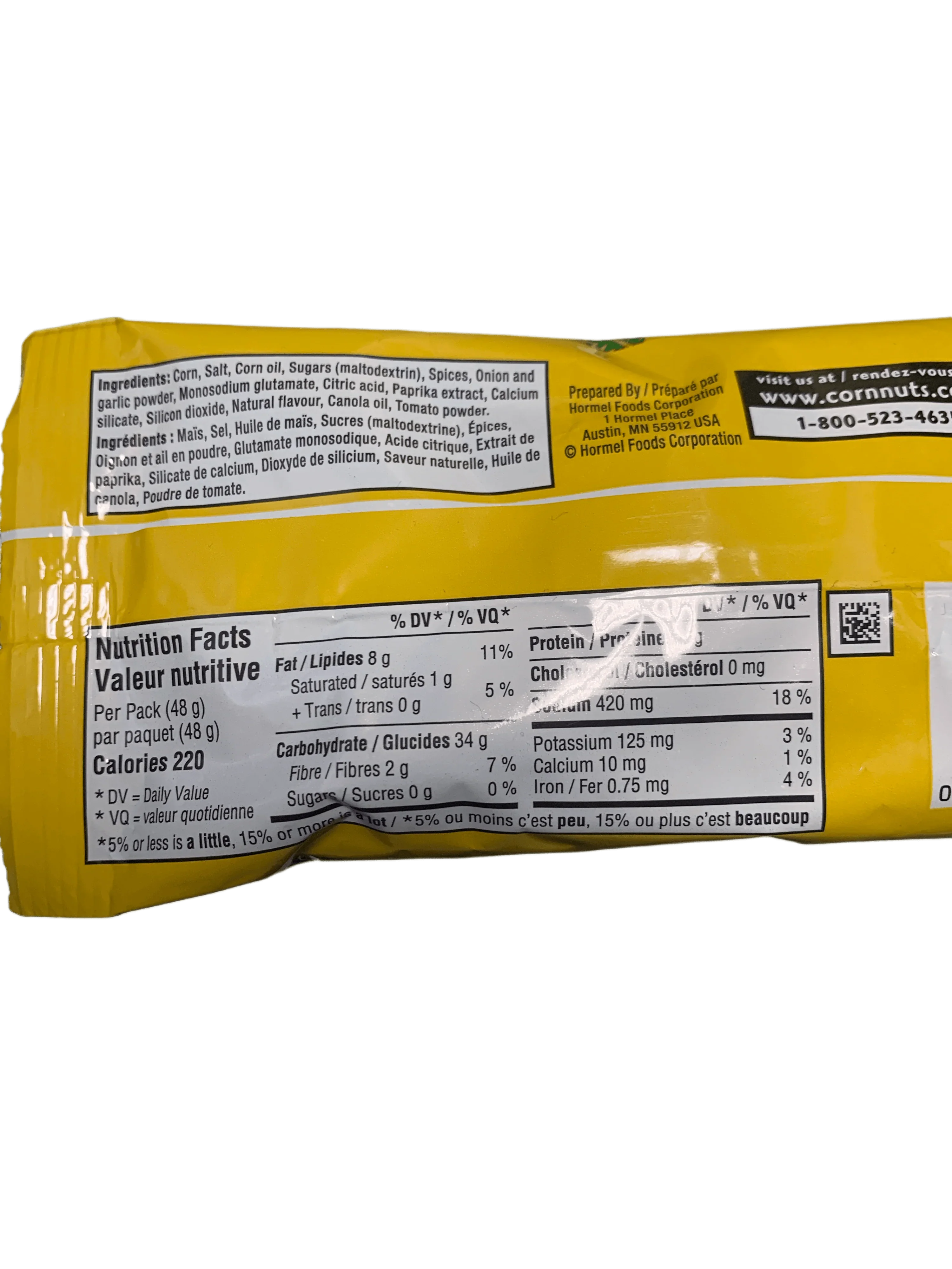 Corn Nuts Spicy Chili With Lemon -48G - Canadian Edition