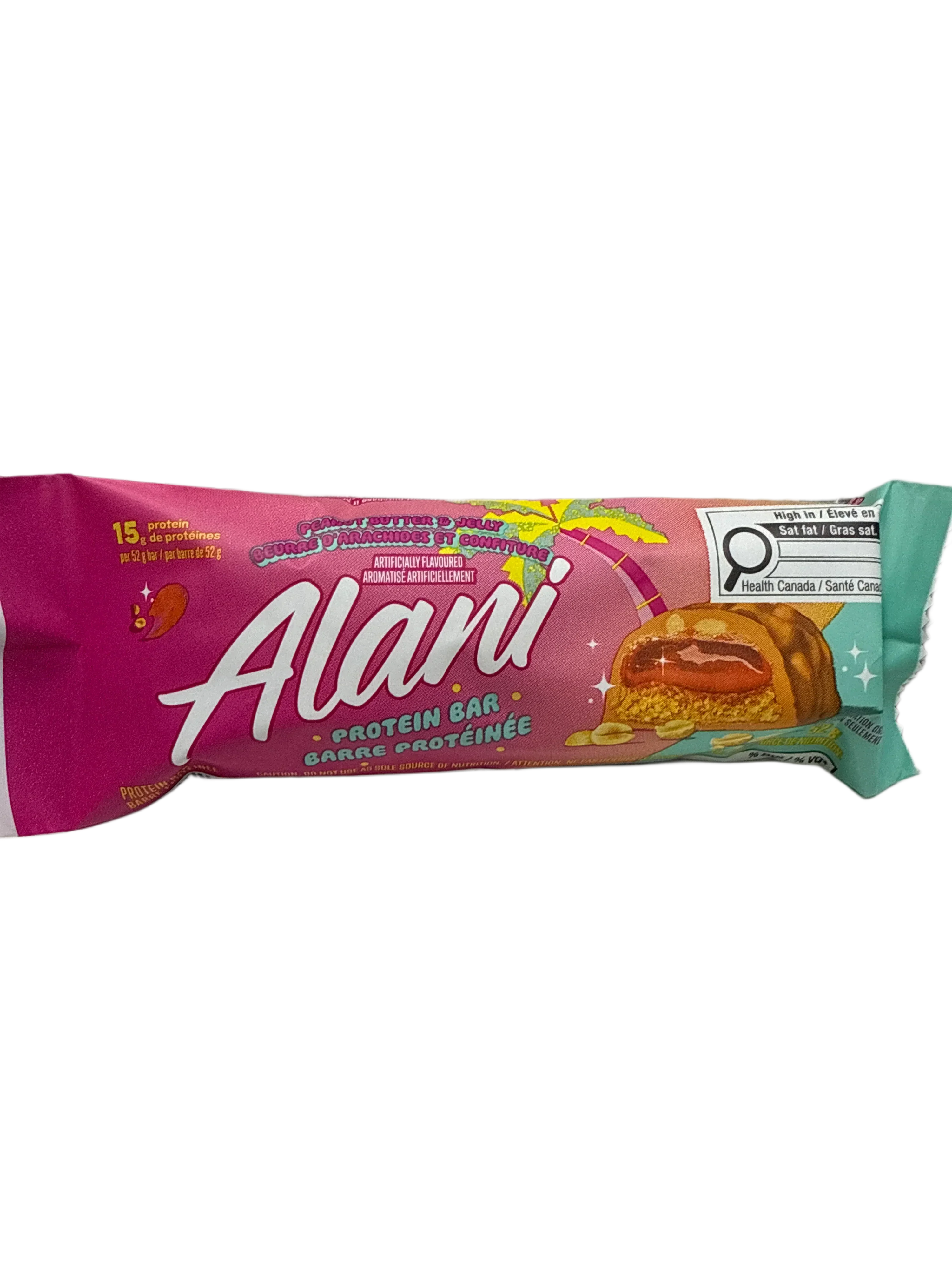 Alani Peanut Butter And Jelly Protein Bar 50G - Canadian Edition