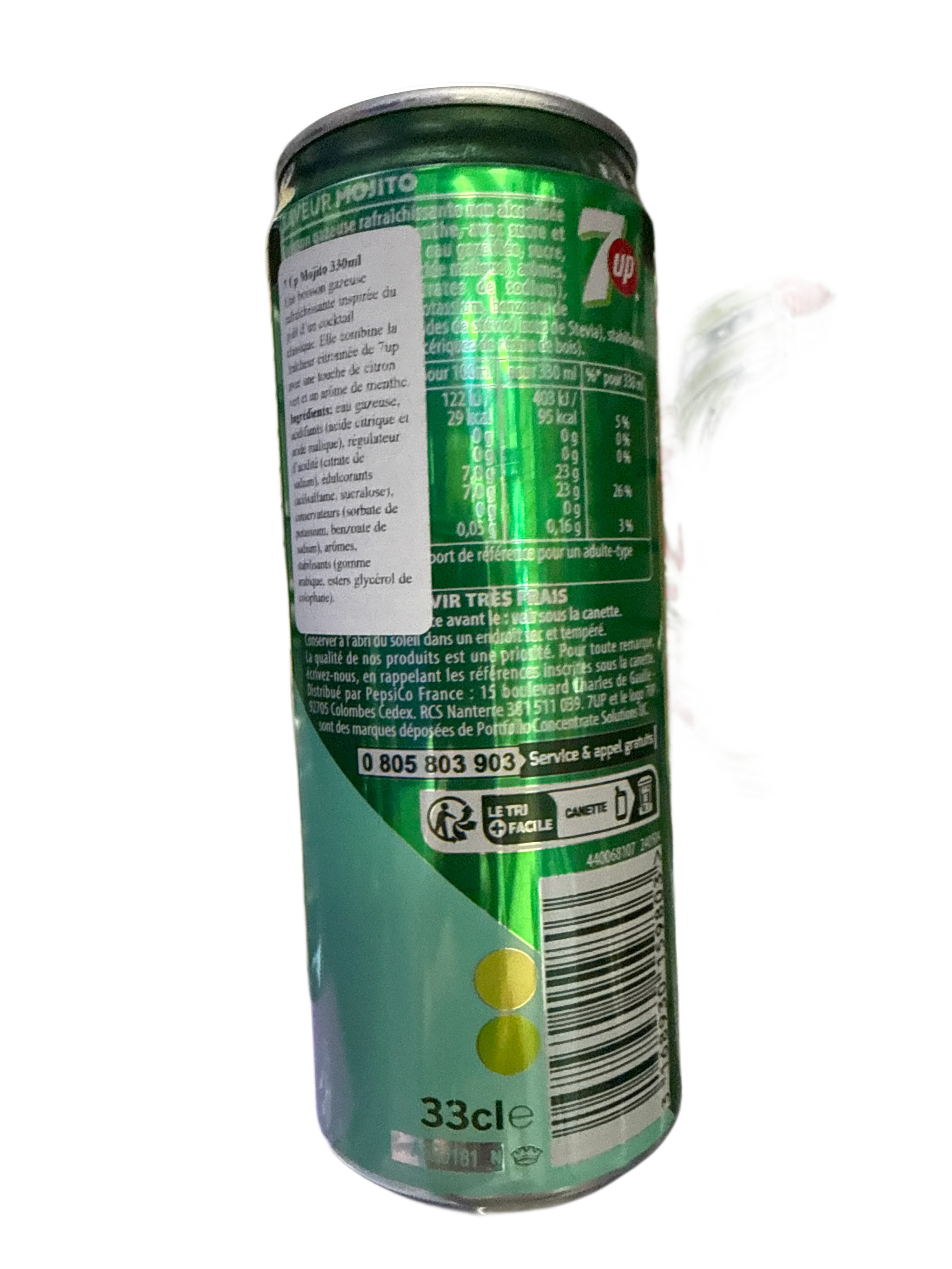 7UP Mojito France - 330ML