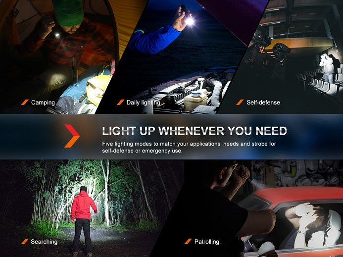 Foundation Issue - PD35R Compact Rechargeable Tactical Flashlight