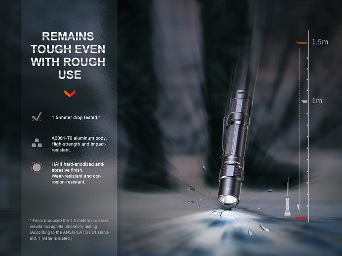 Foundation Issue - PD35R Compact Rechargeable Tactical Flashlight