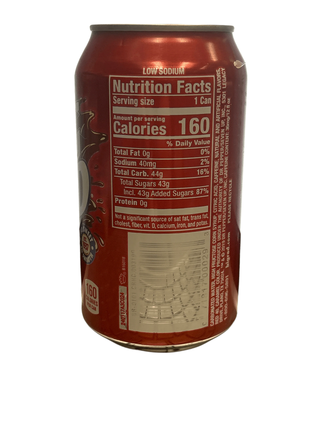 BIG RED Soda Can 355ML - U.S Edition