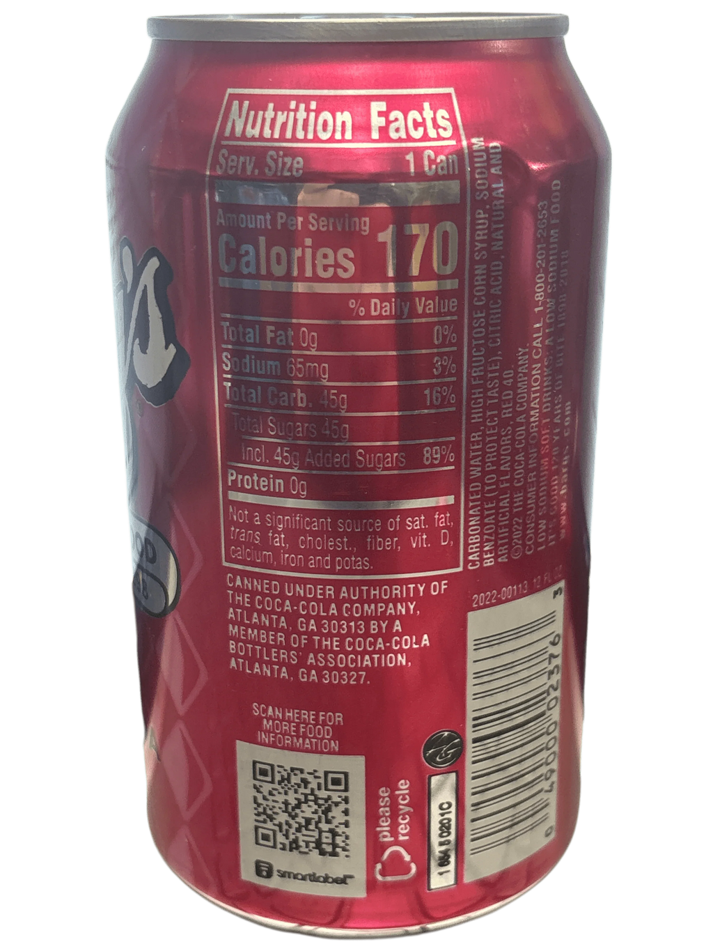 Barq's Red Creme Soda Drink 355ML - U.S Edition