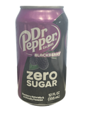 Dr. Pepper Blackberry Zero Sugar Can 355ML - U.S Edition