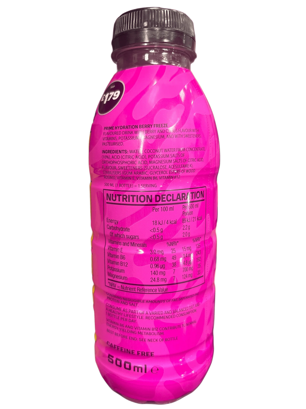 Prime Hydration Erling Haaland V2 Drink 500ML - U.K Edition