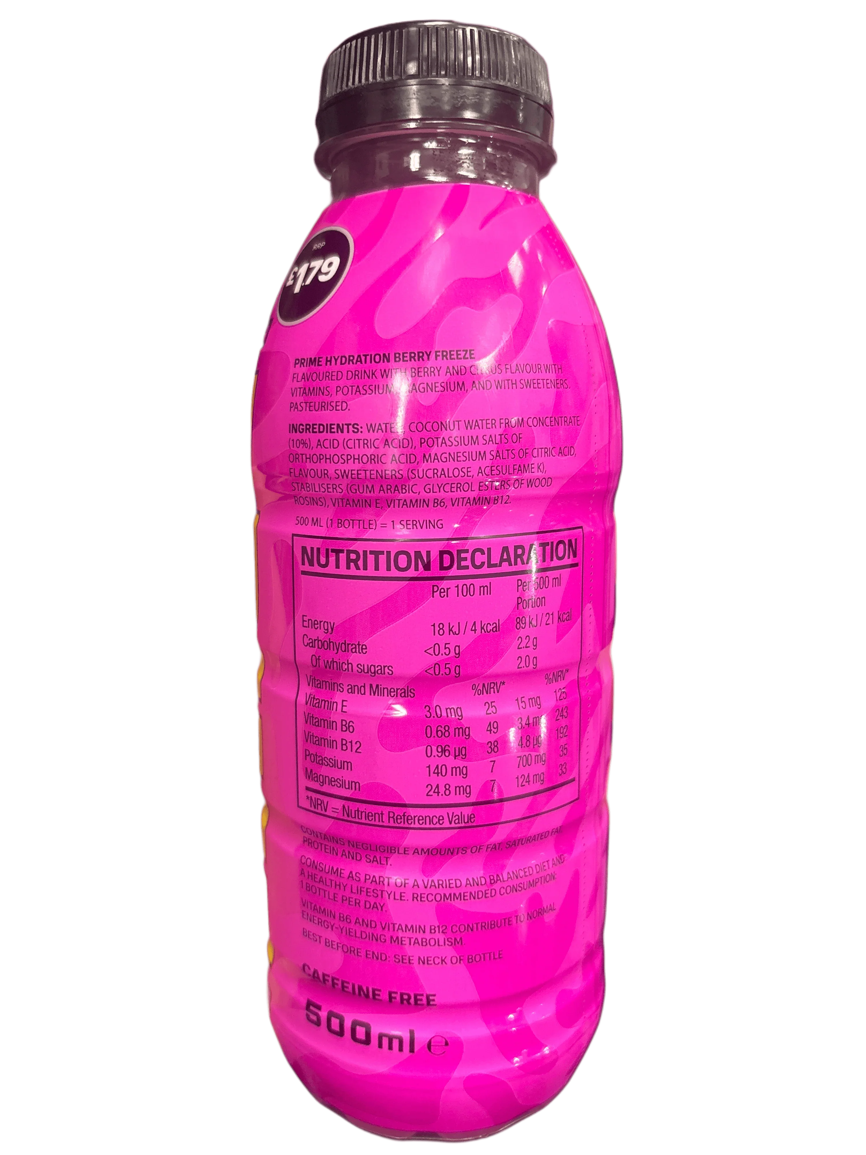 Prime Hydration Erling Haaland V2 Drink 500ML - U.K Edition
