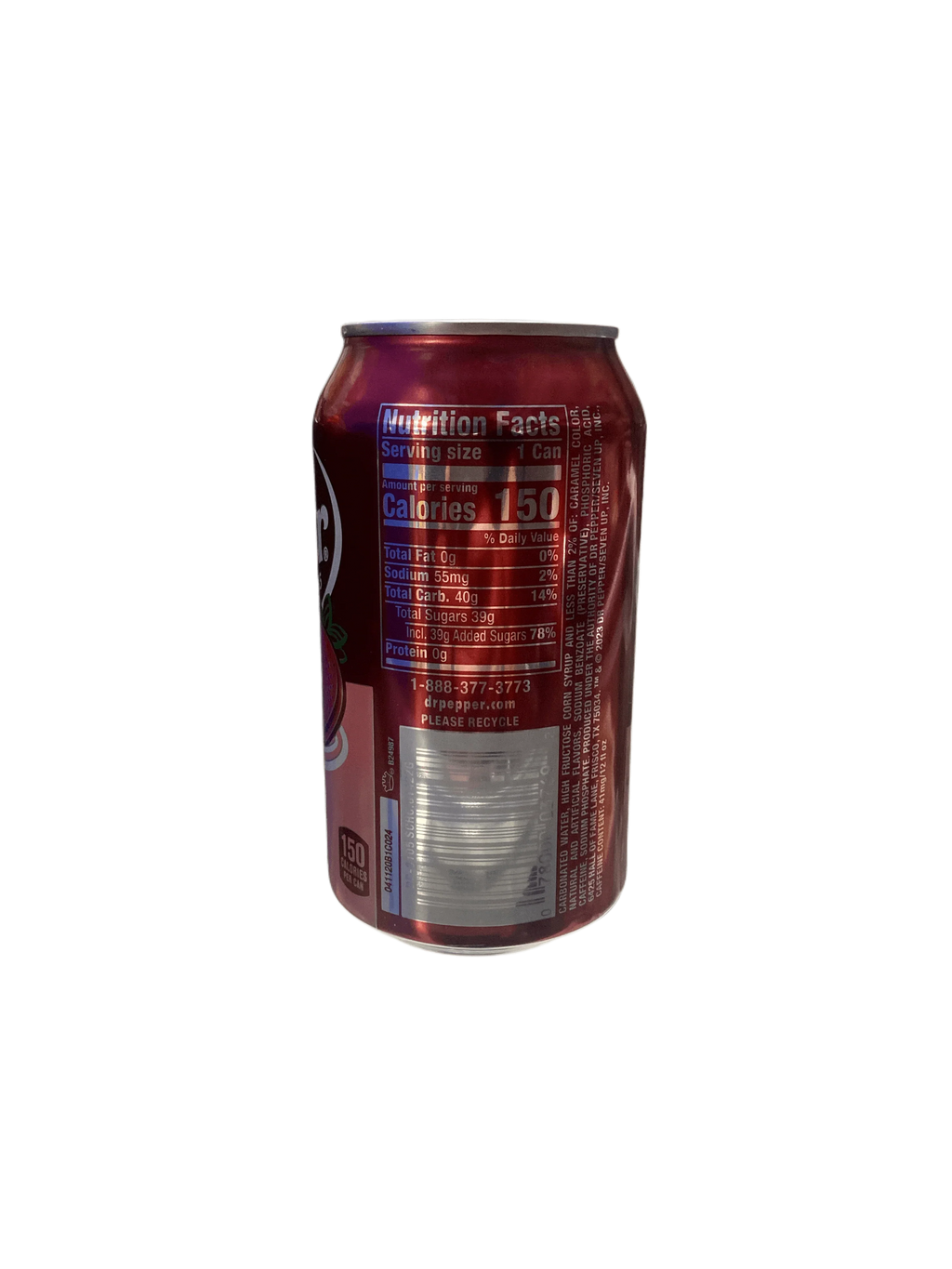 Dr. Pepper Strawberries & Cream Can 355ML - U.S Edition
