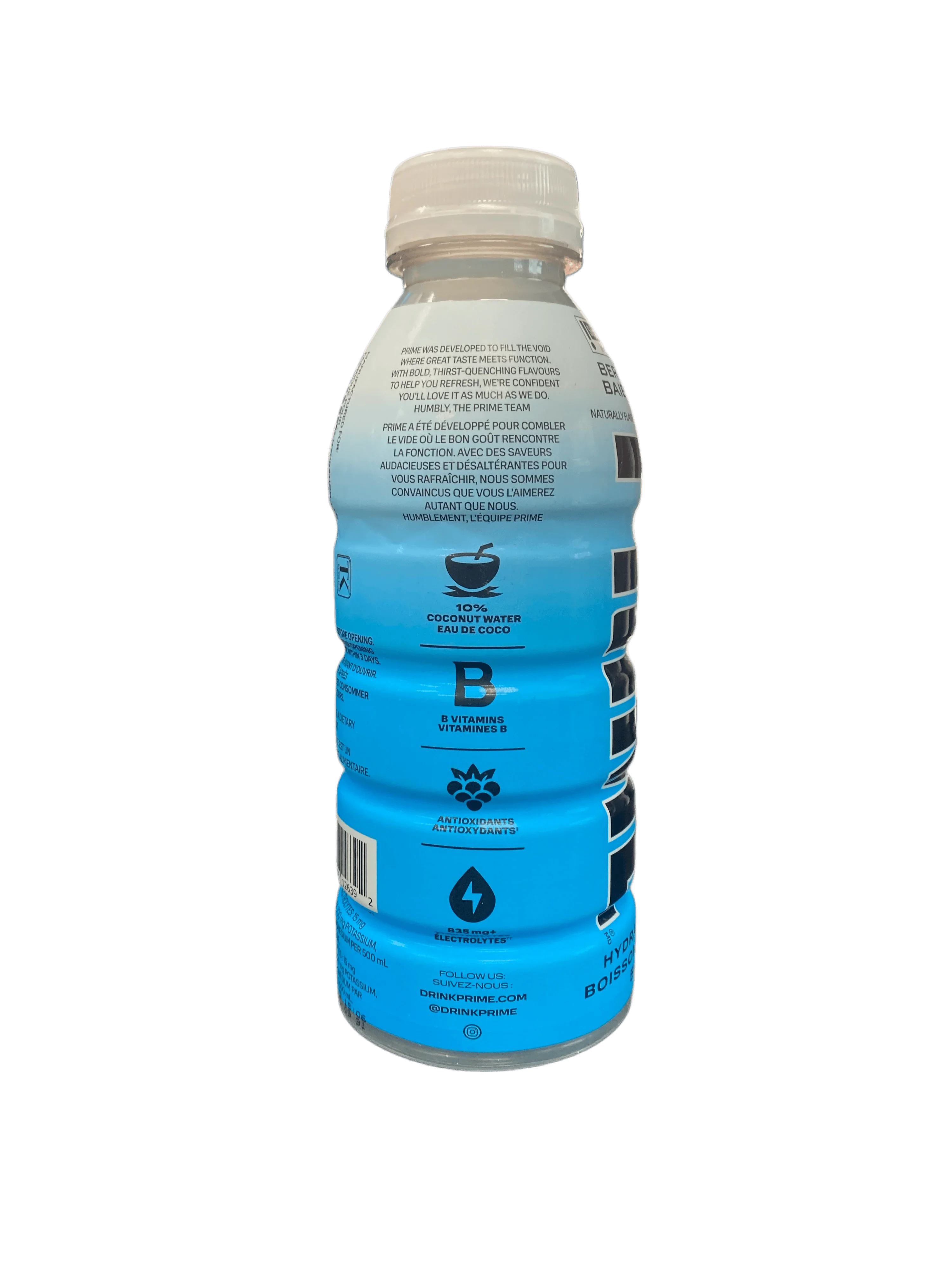 PRIME Hydration Berry Freeze Winter Edition 500ML - Canadian Edition