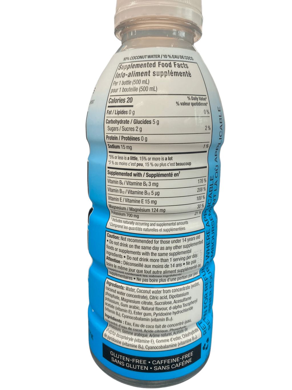 PRIME Hydration Berry Freeze Winter Edition 500ML - Canadian Edition