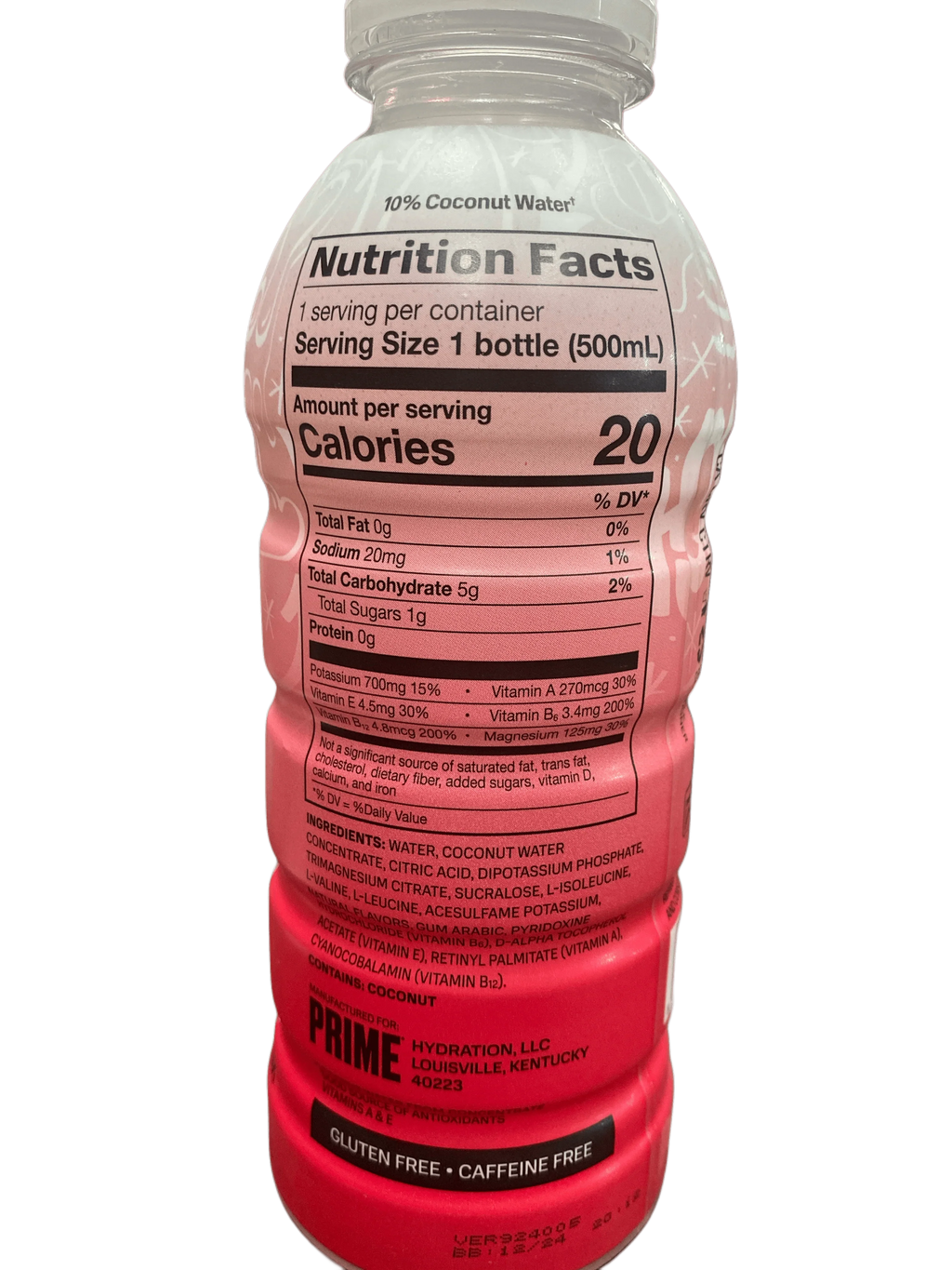 Prime Hydration Cherry Freeze Ultra Rare Special Edition - U.S Edition
