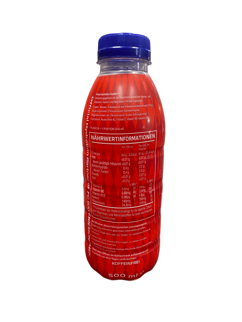 Prime Hydration Drink FC Bayern Munich - German Edition