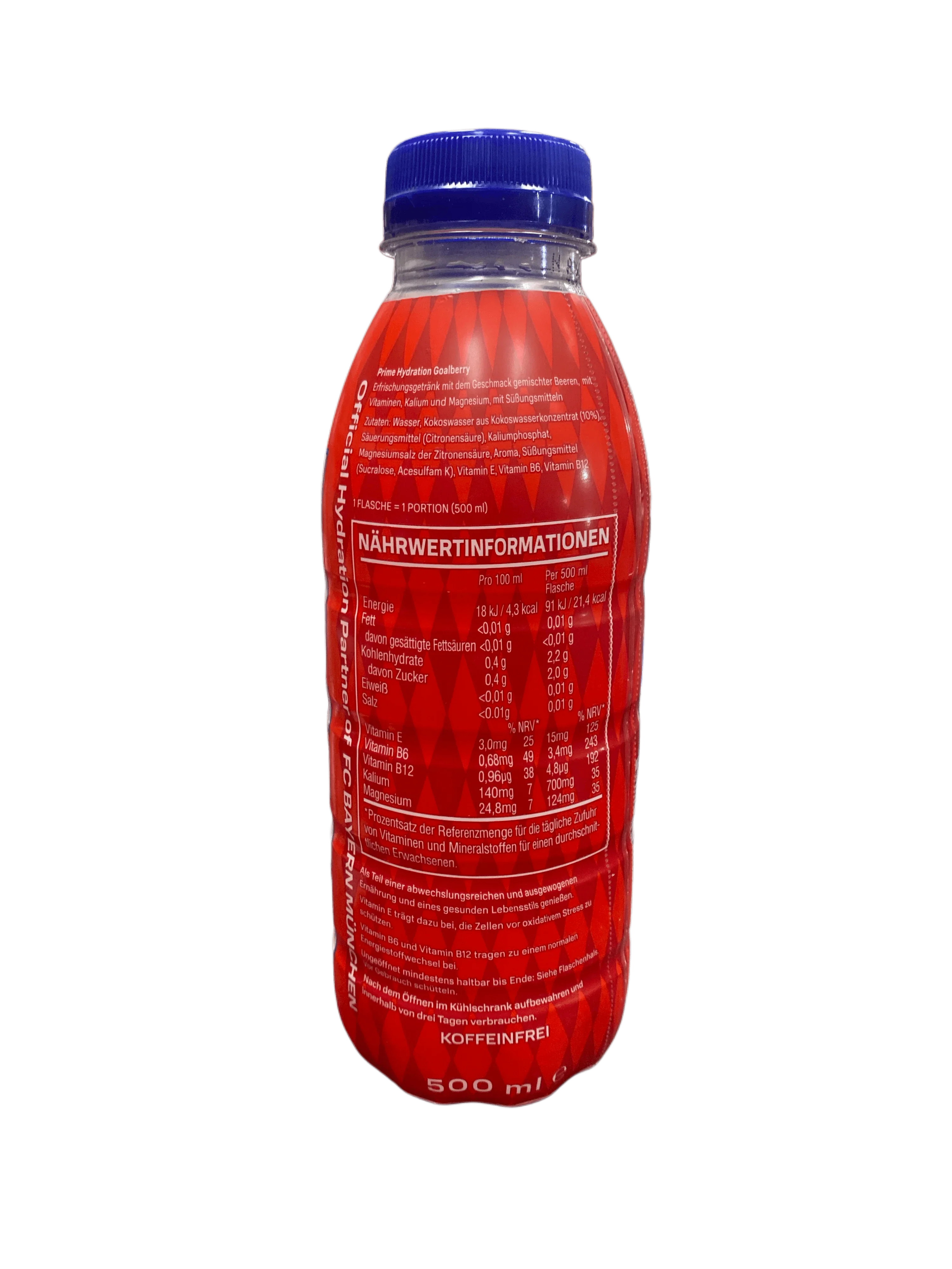 Prime Hydration Drink FC Bayern Munich - German Edition