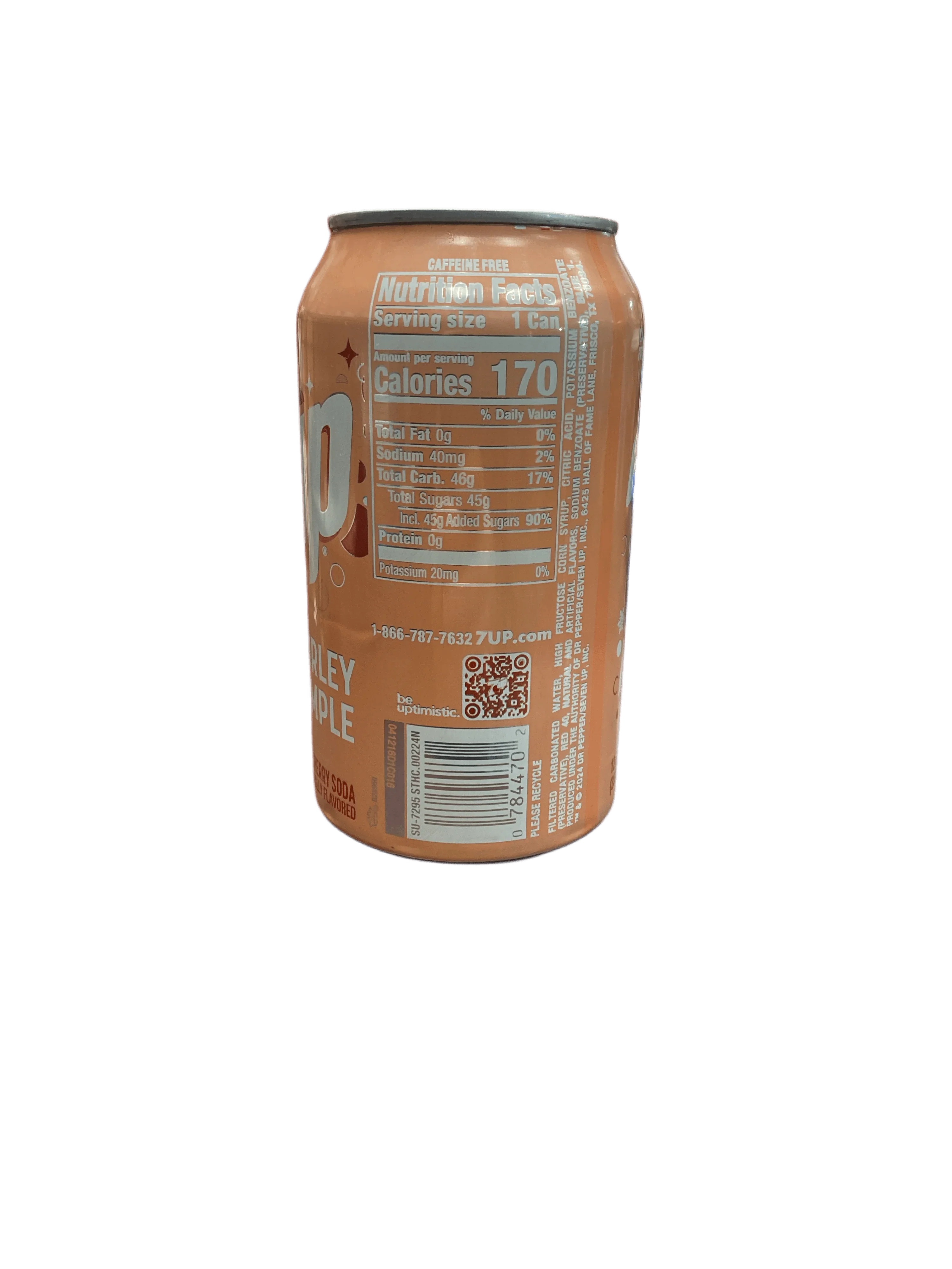 7UP Shirley Temple 355ML Limited Edition