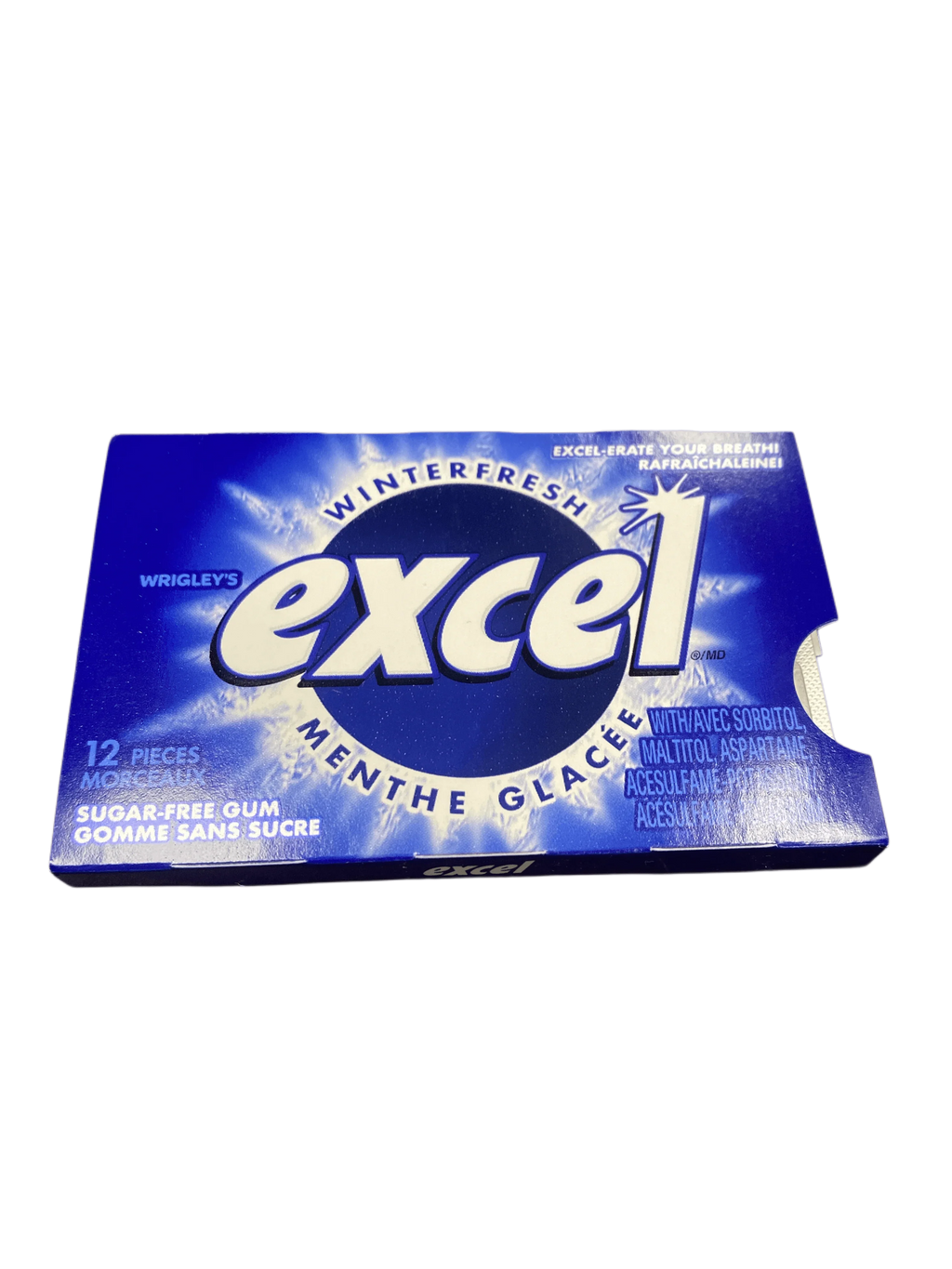 Excel Winter Fresh Gum 12 Pieces - Canadian Edition