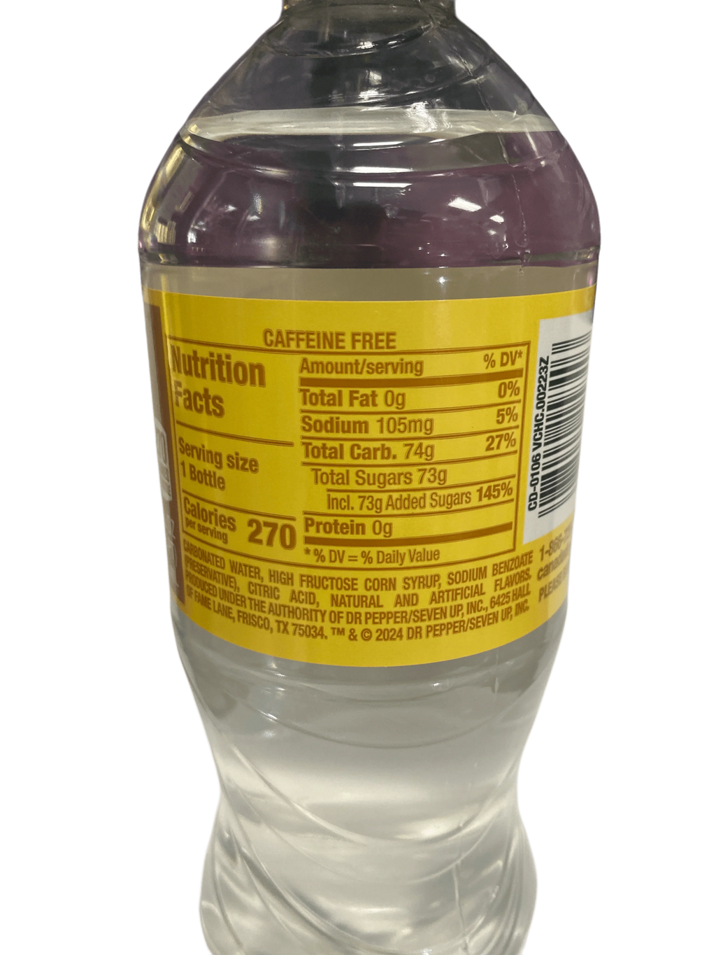 Canada Dry Vanilla Cream 591ML - U.S Edition