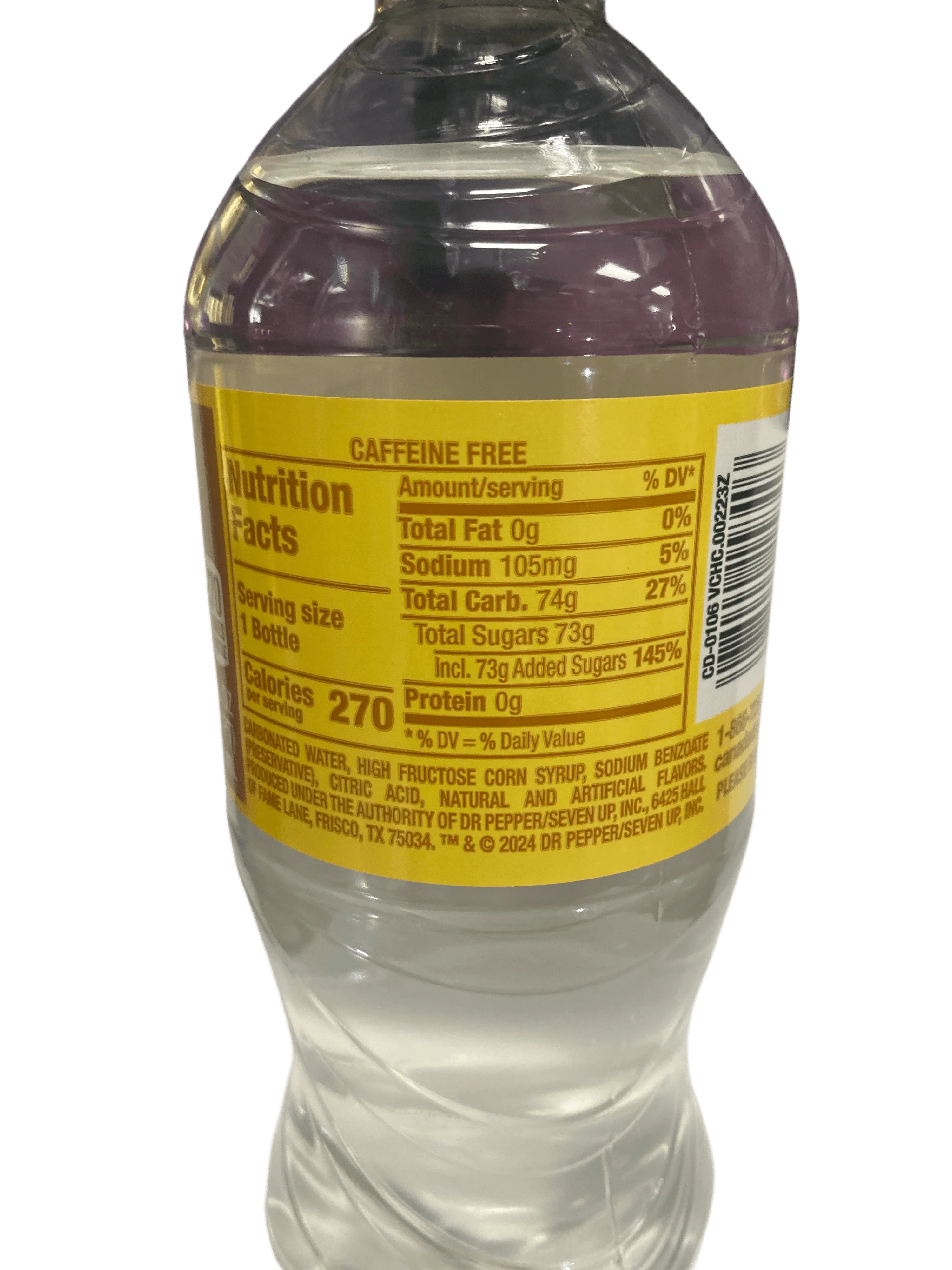 Canada Dry Vanilla Cream 591ML - U.S Edition