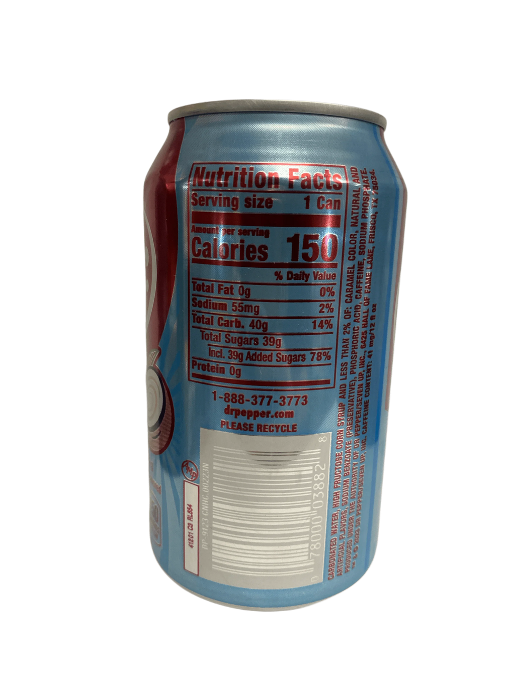 Dr. Pepper Creamy Coconut Can 355 ML