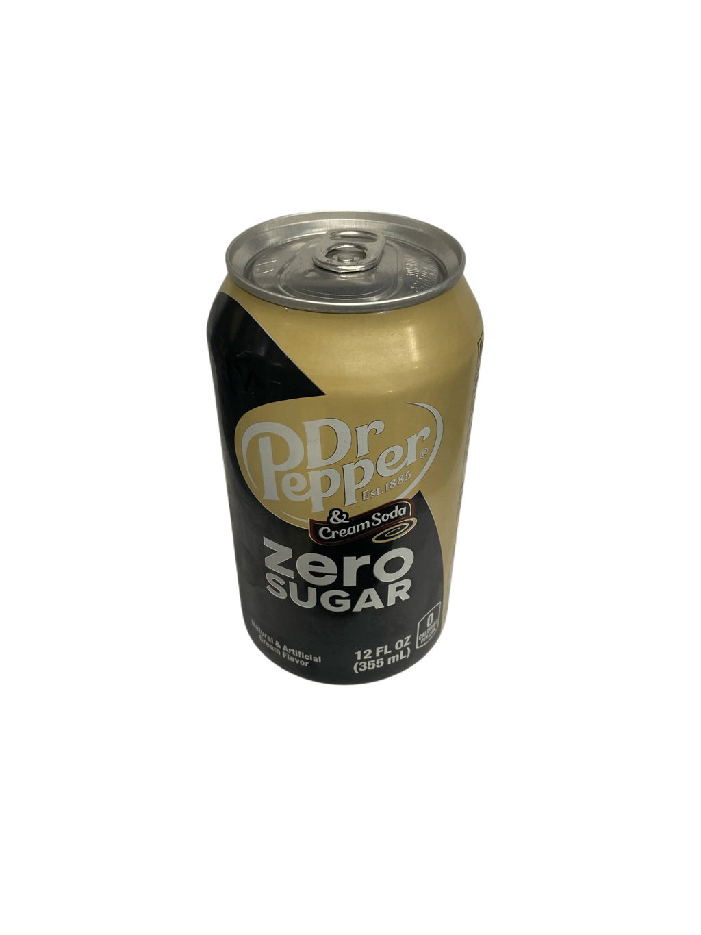 Dr. Pepper & Cream Soda Zero Sugar 12OZ - U.S Edition