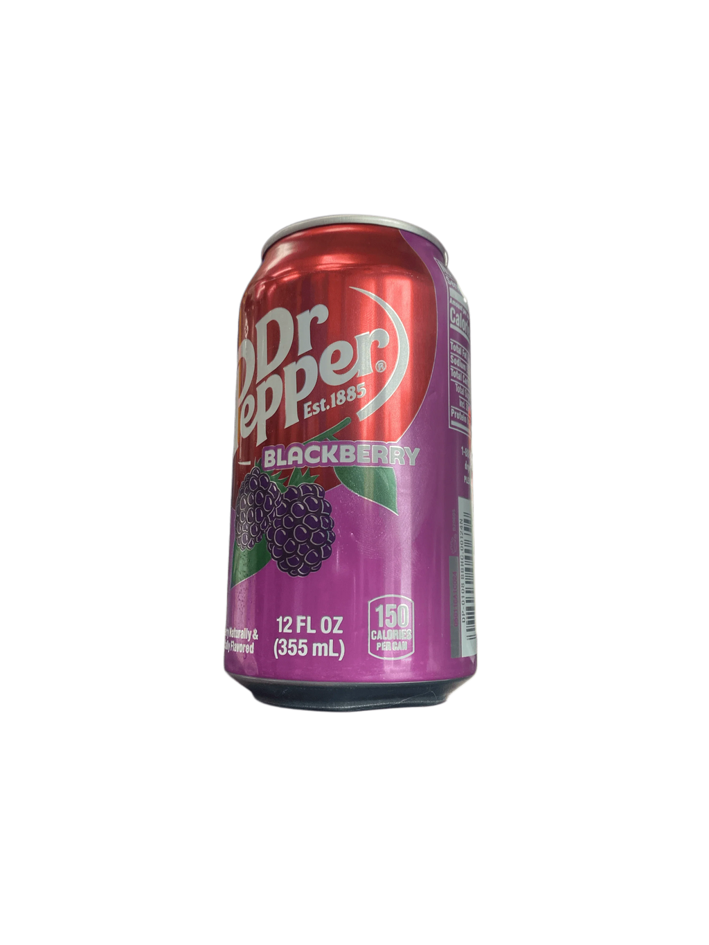 Dr. Pepper Blackberry Soda Can 355ML - U.S Edition