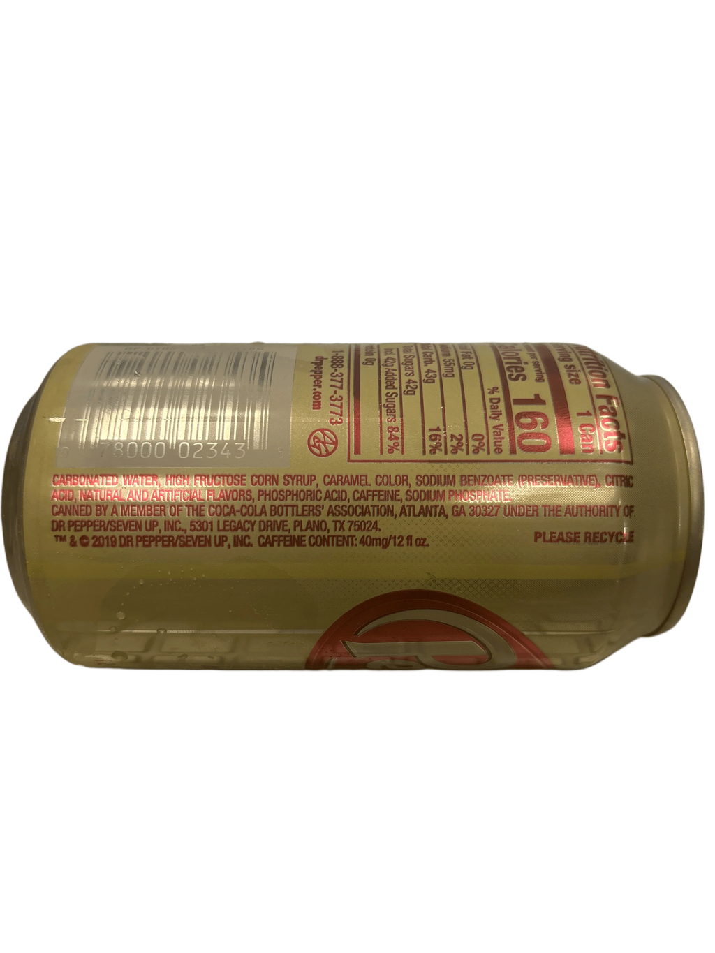 Dr. Pepper Vanilla Float 355ML - U.S Edition