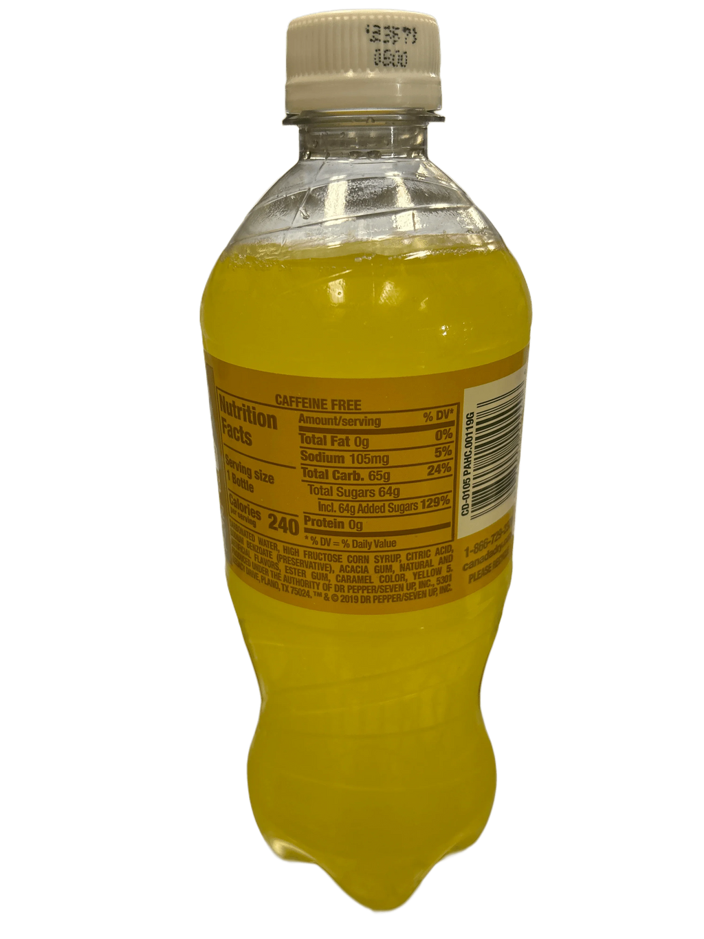 Canada Dry Pineapple Bottle 591ML