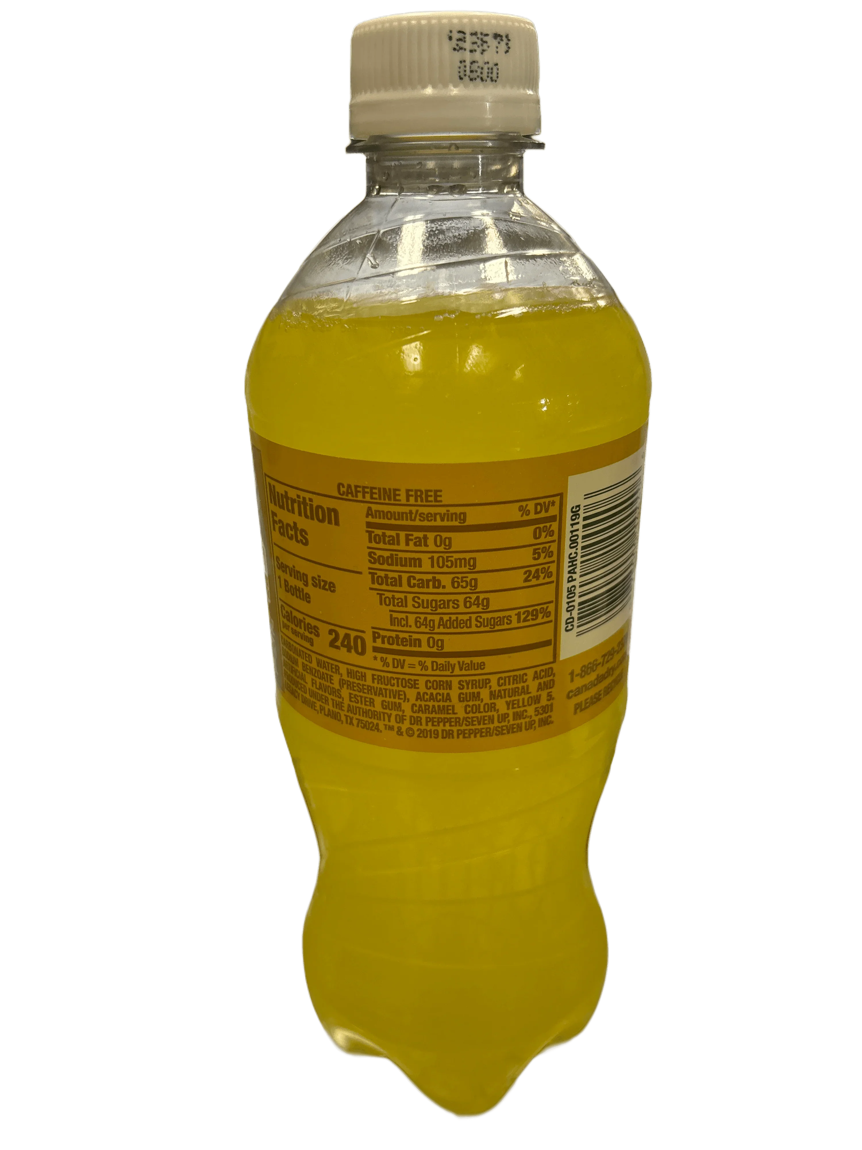 Canada Dry Pineapple Bottle 591ML