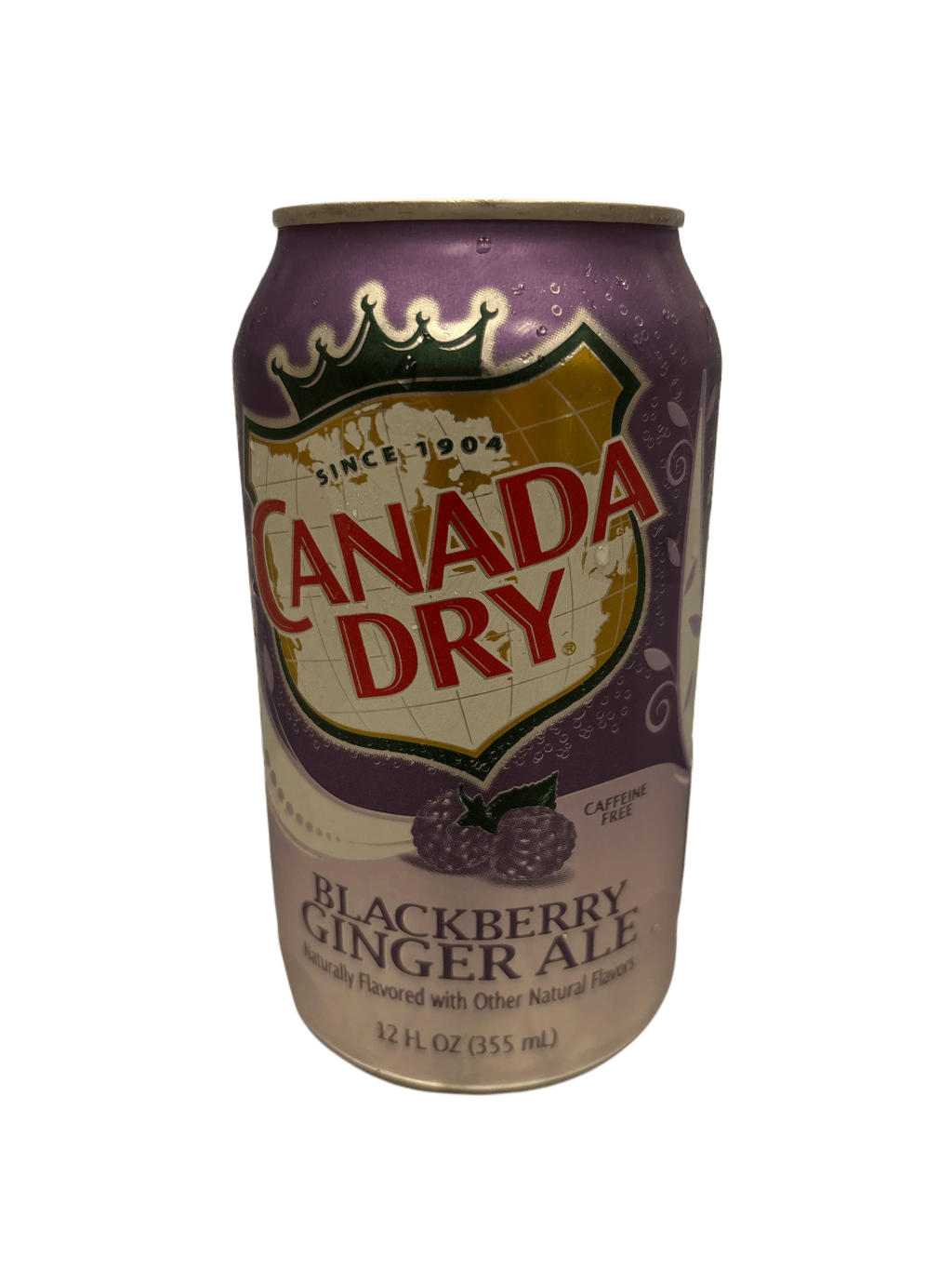 Canada Dry Blackberry Ginger Ale 355ML - Canadian Edition