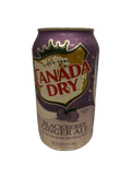 Canada Dry Blackberry Ginger Ale 355ML - Canadian Edition