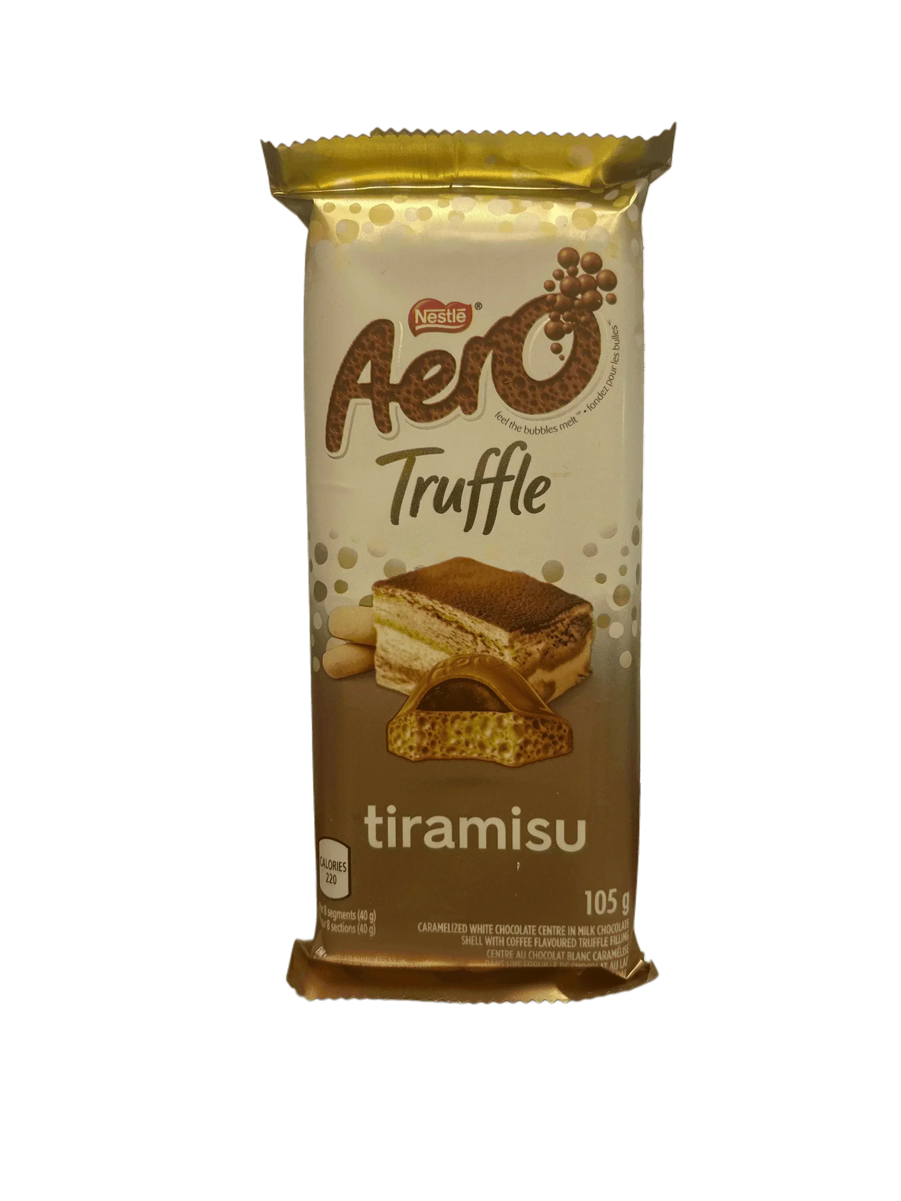 Aero Truffle Tiramisu Chocolate Bar 105G