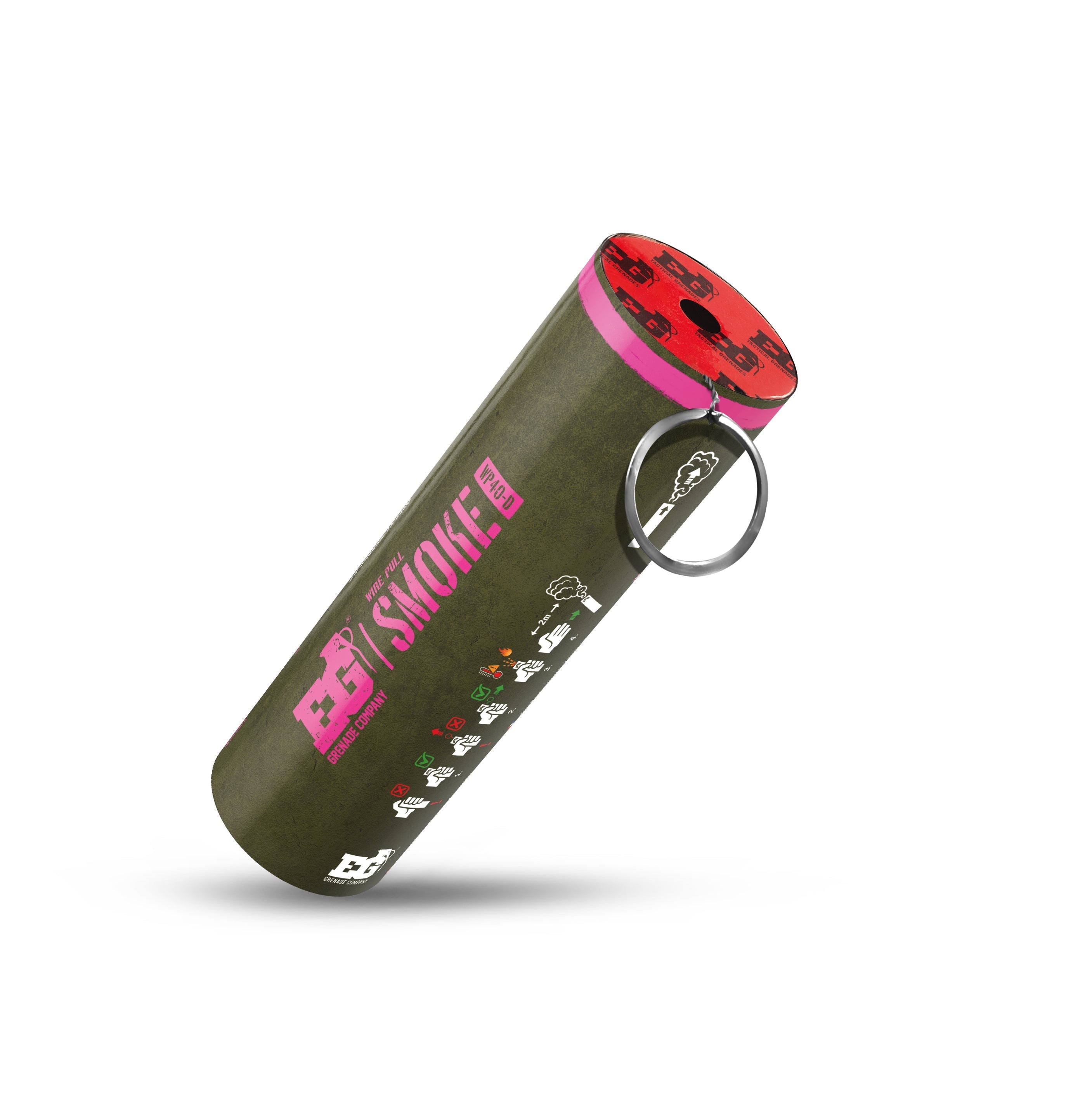 WP40-D Wire Pull® Smoke Grenade - 50 Pack