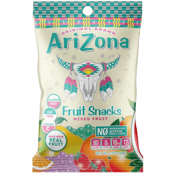Arizona Mixed Fruit Snacks 5OZ Candy Bag - U.S Edition