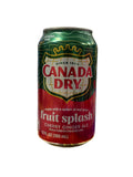 Canada Dry Fruit Splash Cherry 12OZ - U.S Edition