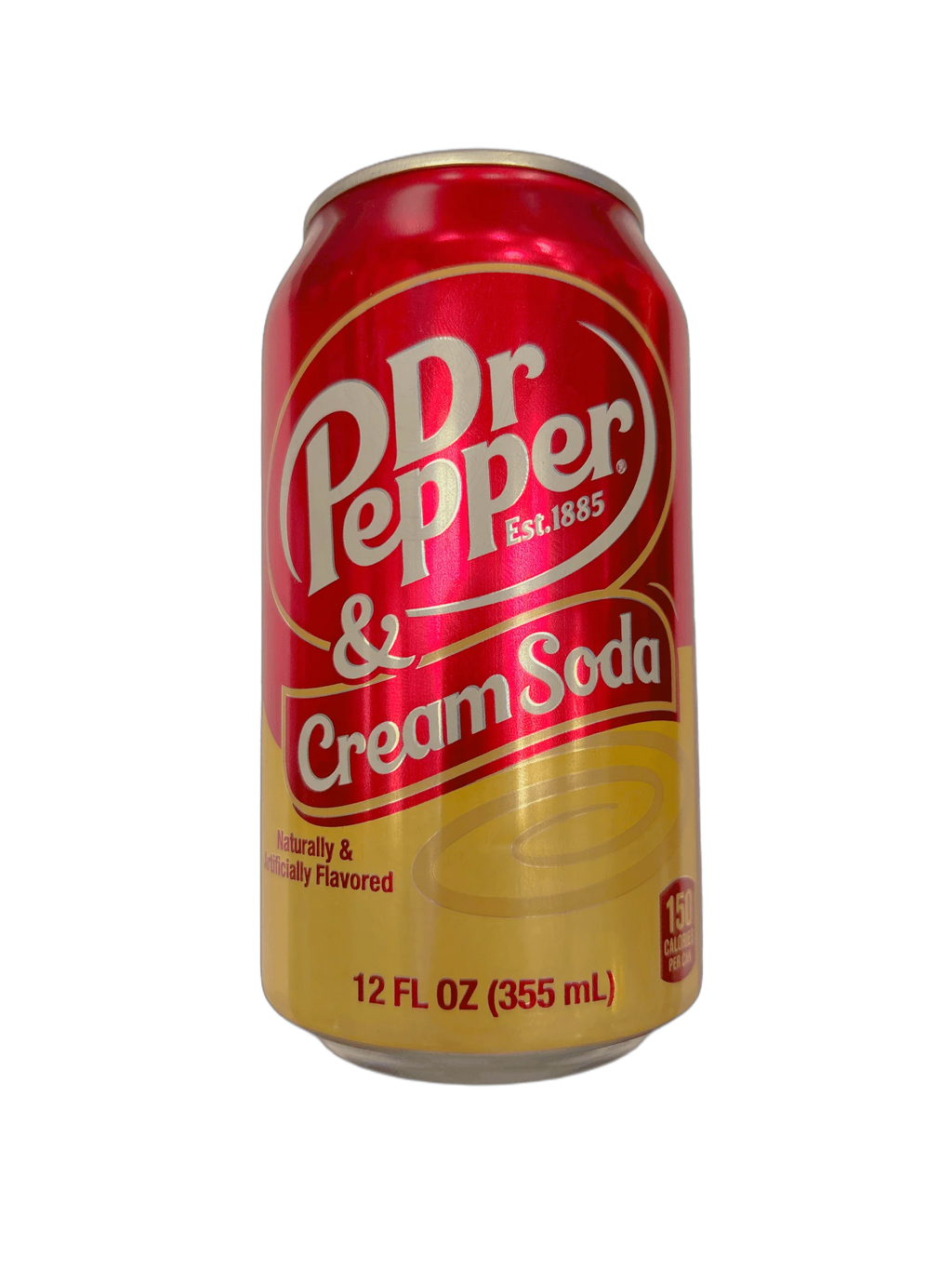 Dr. Pepper & Cream Soda Can 12OZ - U.S Edition
