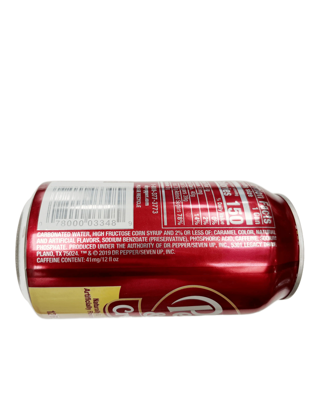Dr. Pepper & Cream Soda Can 12OZ - U.S Edition