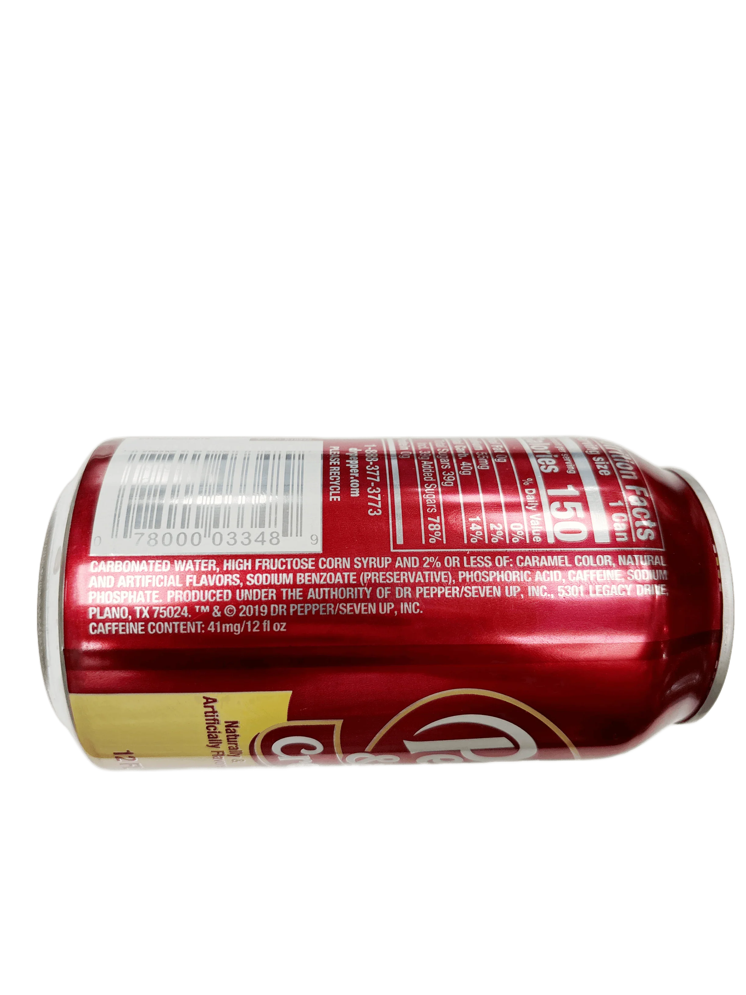 Dr. Pepper & Cream Soda Can 12OZ - U.S Edition